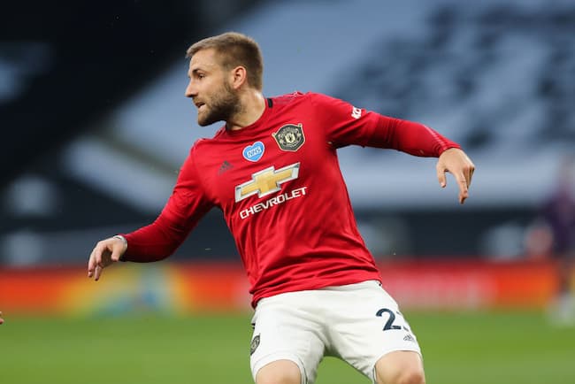 Hậu vệ Luke Shaw