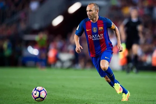 Hình 5: Andres Iniesta là cầu thủ tiền vệ chơi hay nhất C1