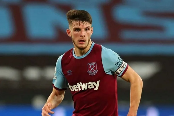 Hình 3: Declan Rice giành được bảy pha tắc bóng tại Euro 2021