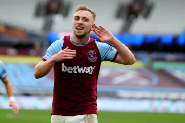 Hình 3: Jarrod Bowen là cầu thủ quan trọng trong đội tuyển The Hammers